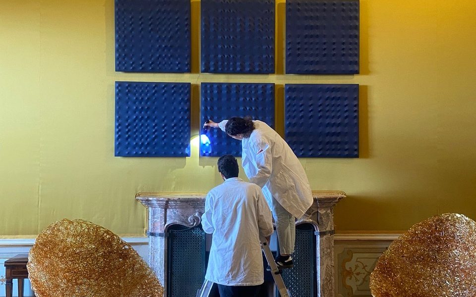 Gli aspiranti restauratori di Botticino al lavoro alla Reggia di Monza