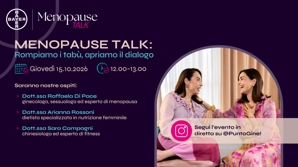 Menopause Talk: rompiamo i tab&ugrave;, apriamo il dialogo